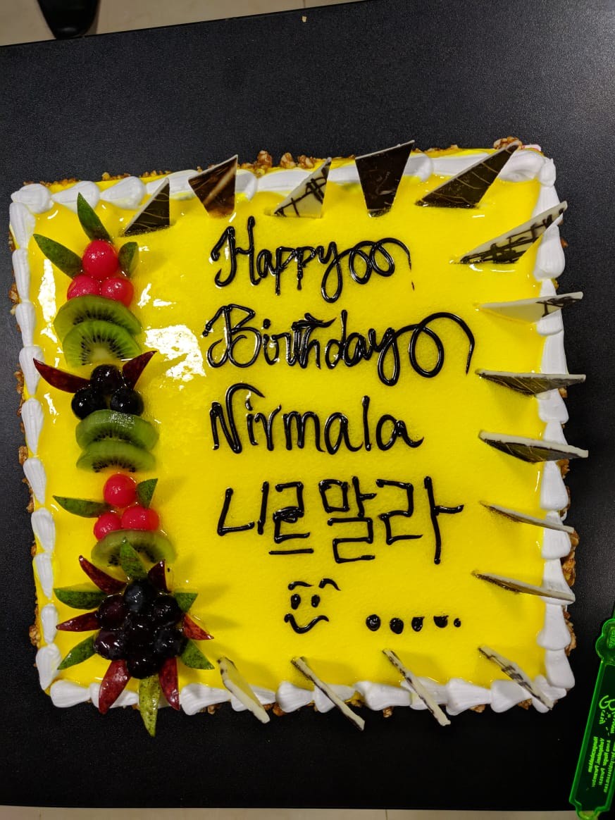 4th January 2019 – Ms.Nirmala's Birthday Celebration