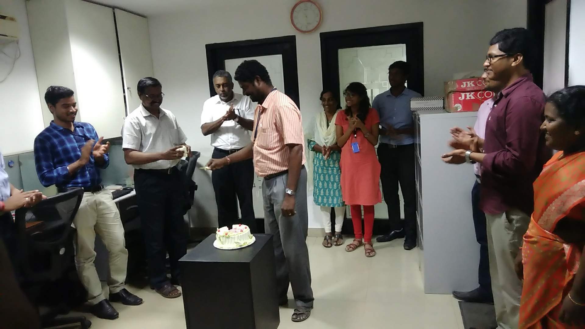1st  November, 2018 - Mr.Sasikumar's 15th Anniversary in PKP & Co.,