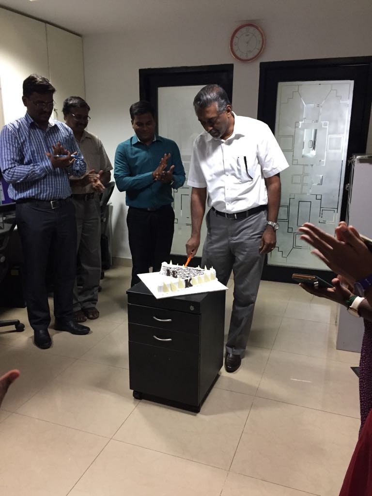 10th November, 2018 - Mr.Prabhakar's 10th Anniversary in PKP & Co.,