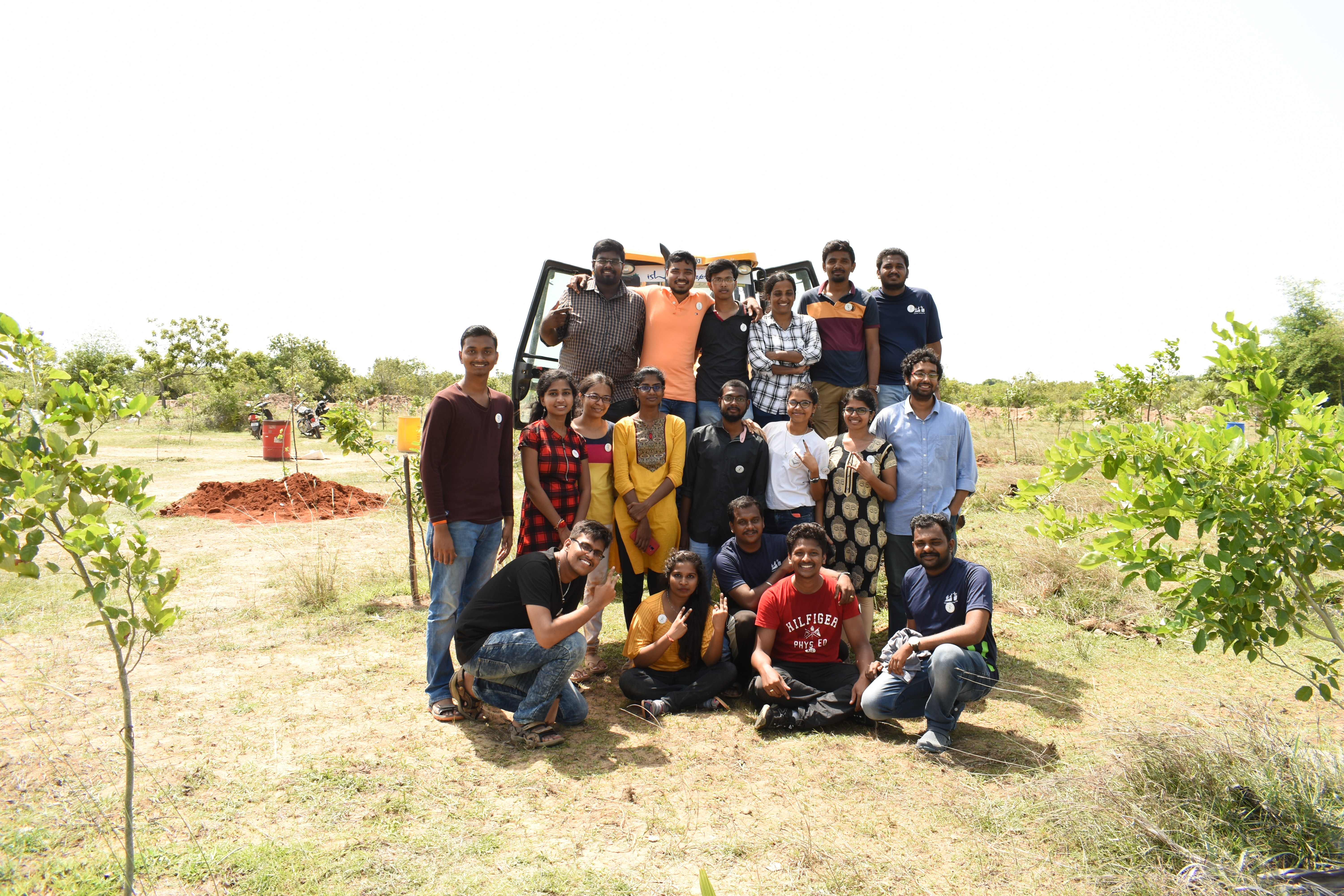 AINTHINAI-Sapling Plantation 29th July 2018